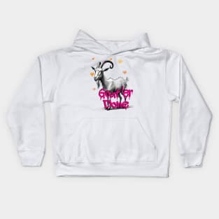 Goat 'er Done Kids Hoodie